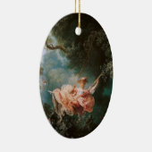 Jean-Honoré Fragonard is The Swing Keramisch Ornament (Rechts)