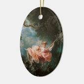Jean-Honoré Fragonard is The Swing Keramisch Ornament (Links)