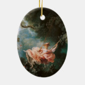 Jean-Honoré Fragonard is The Swing Keramisch Ornament (Achterkant)