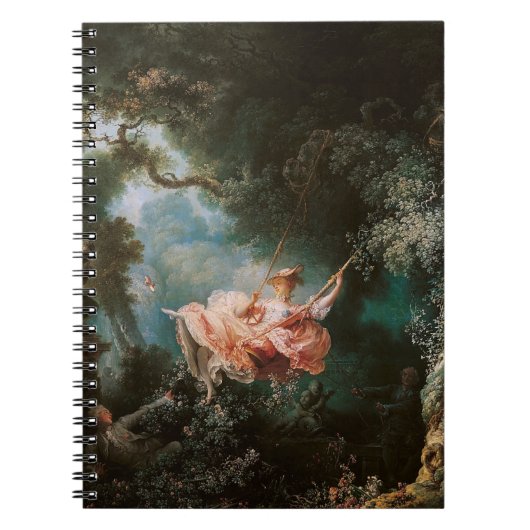 Jean-Honoré Fragonard is The Swing Notitieboek (Voorkant)
