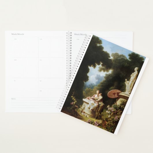 Jean-Honore Fragonard - Love Letters Planner (Display)