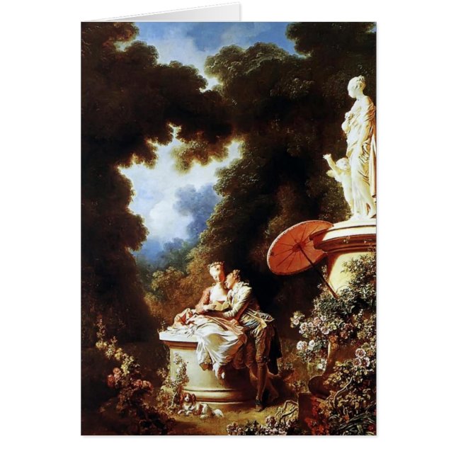 Jean-Honore Fragonard- The Confession of Love (Voorkant)