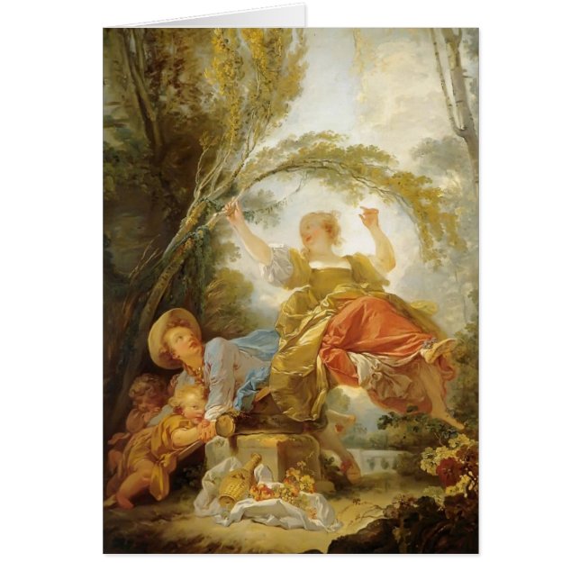 Jean-Honore Fragonard- The See zaag (Voorkant)