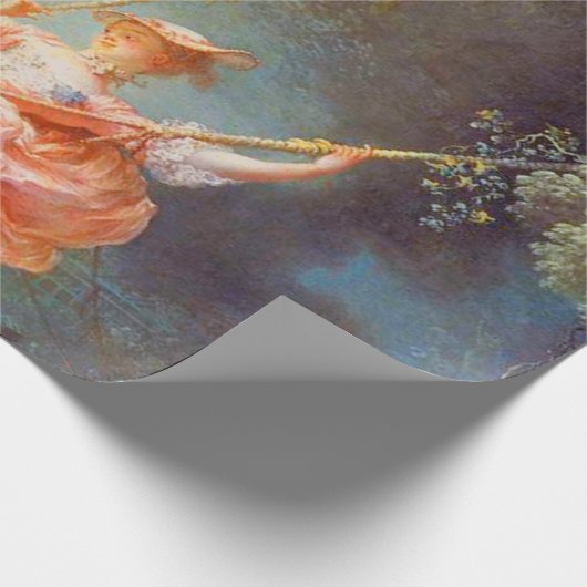 Jean Honore Fragonard The Swing Cadeaupapier (Hoek)