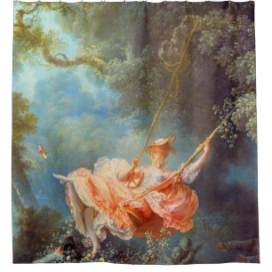 Jean Honore Fragonard The Swing Douchegordijn
