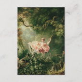 Jean-Honoré Fragonard - The Swing, Informatiekaartje (Voorkant)