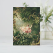 Jean-Honoré Fragonard - The Swing, Informatiekaartje (Staand voorkant)