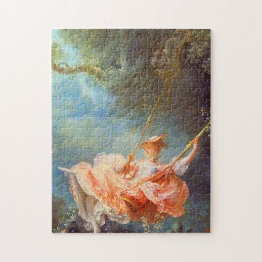 Jean Honore Fragonard The Swing Legpuzzel (Verticaal)