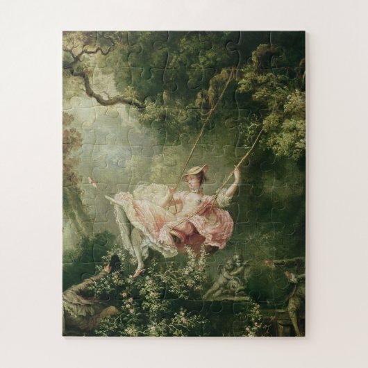 Jean-Honore Fragonard - The Swing Legpuzzel (Verticaal)