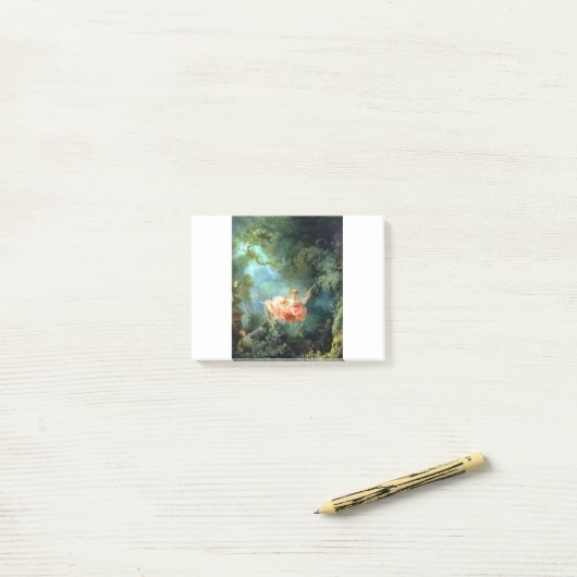 Jean Honore Fragonard The Swing Post-it® Notes (Op bureau)