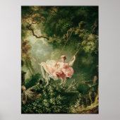 Jean-Honoré Fragonard - The Swing, Poster (Voorkant)