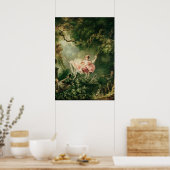 Jean-Honoré Fragonard - The Swing, Poster (Keuken)