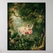 Jean-Honoré Fragonard - The Swing Poster (Voorkant)