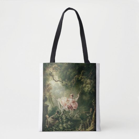 Jean-Honoré Fragonard - The Swing Tote Bag (Voorkant)