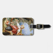 Jean-Honoré Fragonard's Blind Man Bluff Game Bagagelabel (Voorkant horizontaal)