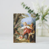 Jean-Honoré Fragonard's Blind Man Bluff Game Briefkaart (Staand voorkant)