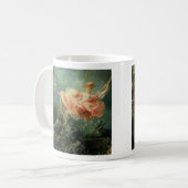 Jean-Honore Frangonard's rococo schildert The Swin Koffiemok (Voorkant links)