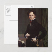 Jean Ingres-Amedee-David, Comte de Pastoret Briefkaart (Voorkant / Achterkant)