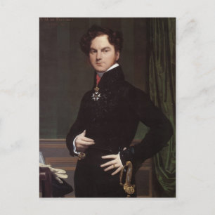 Jean Ingres-Amedee-David, Comte de Pastoret Briefkaart