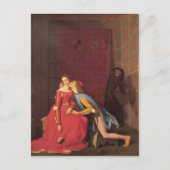 Jean Ingres- Francesca da Rimini en Paolo Malatest Briefkaart (Voorkant)