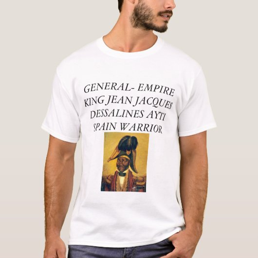 JEAN JACQUES DESSALINES T-SHIRT (Voorkant)