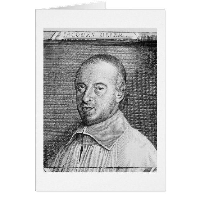 Jean Jacques Olier (1608-57) (graving) (b/w foto) (Voorkant)
