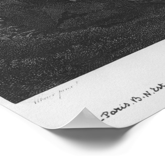 Jean-Jacques Rousseau die "Emile" vormt Poster (Hoek)