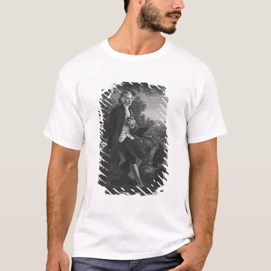 Jean-Jacques Rousseau die "Emile" vormt T-shirt (Voorkant)