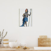 Jean, Koning, gegraveerd door Pierre Duflos Poster (Keuken)