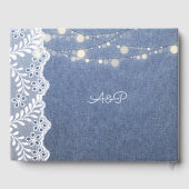 Jean Lace & String Lights Gastenboek (Achterkant)