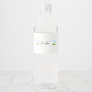 Jean LaTasse Promo Waterfles Etiket