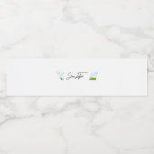 Jean LaTasse Promo Waterfles Waterfles Etiket (Enkel label)