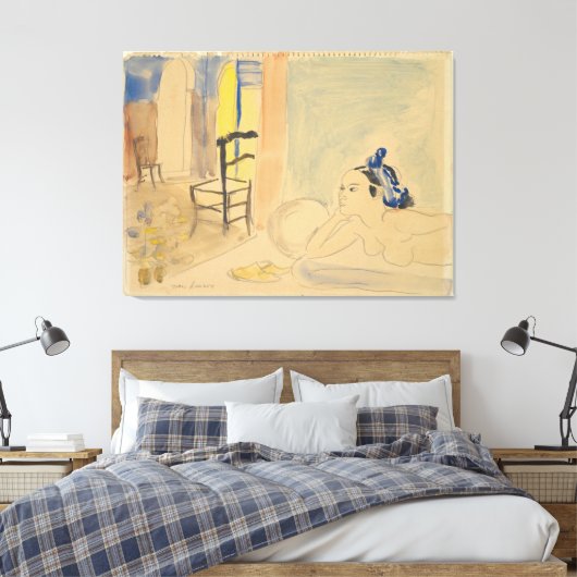 Jean Launois Canvas Afdruk (Insitu (Slaapkamer))
