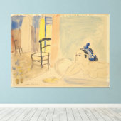 Jean Launois Canvas Afdruk (Insitu (Houten vloer))