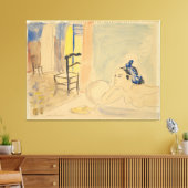 Jean Launois Canvas Afdruk (Insitu (Woonkamer))