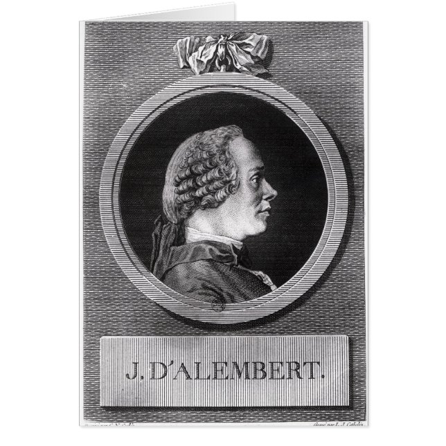 Jean le Rond d'Alembert (Voorkant)