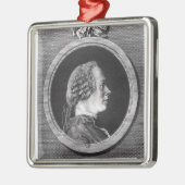 Jean le Rond d'Alembert Metalen Ornament (Links)