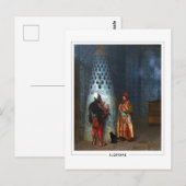 Jean-Léon Gérôme #102 - Briefkaart met fijne kunst (Voorkant / Achterkant)