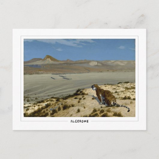 Jean-Léon Gérôme #10 - Kunstmatig Briefkaart (Voorkant)