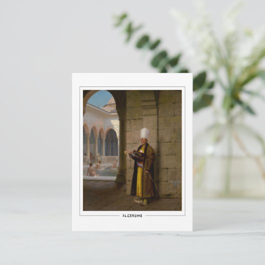 Jean-Léon Gérôme #114 - Briefkaart met fijne kunst (Staand voorkant)
