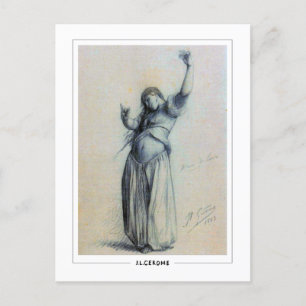 Jean-Léon Gérôme #115 - Briefkaart met fijne kunst