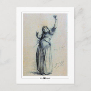 Jean-Léon Gérôme #115 - Briefkaart met fijne kunst