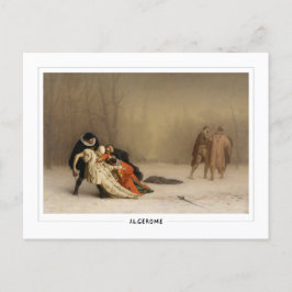 Jean-Léon Gérôme #11 - Kunstmatig Briefkaart