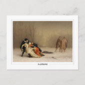 Jean-Léon Gérôme #11 - Kunstmatig Briefkaart (Voorkant)