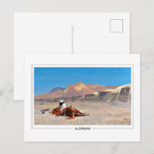 Jean-Léon Gérôme #127 - Briefkaart met fijne kunst (Voorkant / Achterkant)