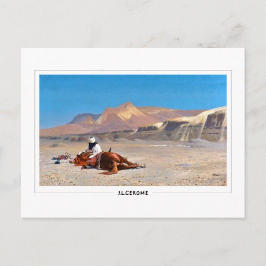 Jean-Léon Gérôme #127 - Briefkaart met fijne kunst (Voorkant)