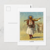 Jean-Léon Gérôme #128 - Briefkaart met fijne kunst (Voorkant / Achterkant)