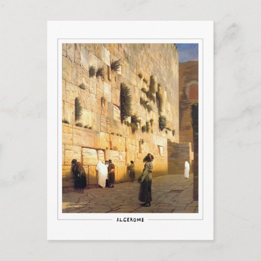 Jean-Léon Gérôme #129 - Briefkaart met fijne kunst (Voorkant)