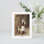 Jean-Léon Gérôme #132 - Briefkaart met fijne kunst (Staand voorkant)