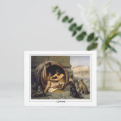 Jean-Léon Gérôme #141 - Briefkaart met fijne kunst (Staand voorkant)